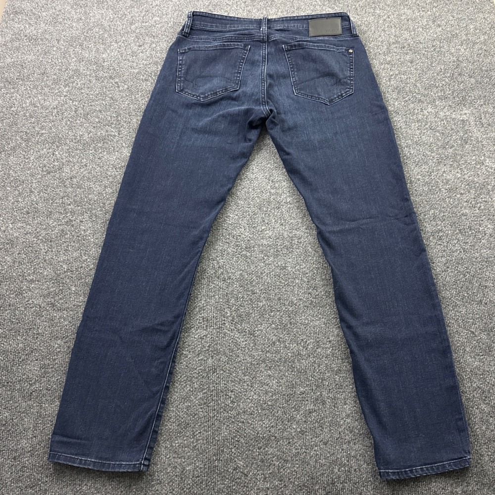 Mavi Marcus Slim Straight Leg Jeans Mens 30/32 Dark Indigo Blue Denim Pant - Picture 9 of 13